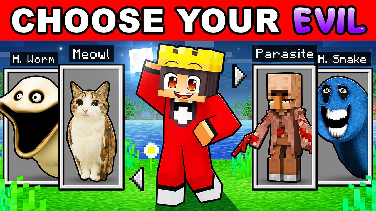 Minecraft, But You Can CHOOSE YOUR EVIL!