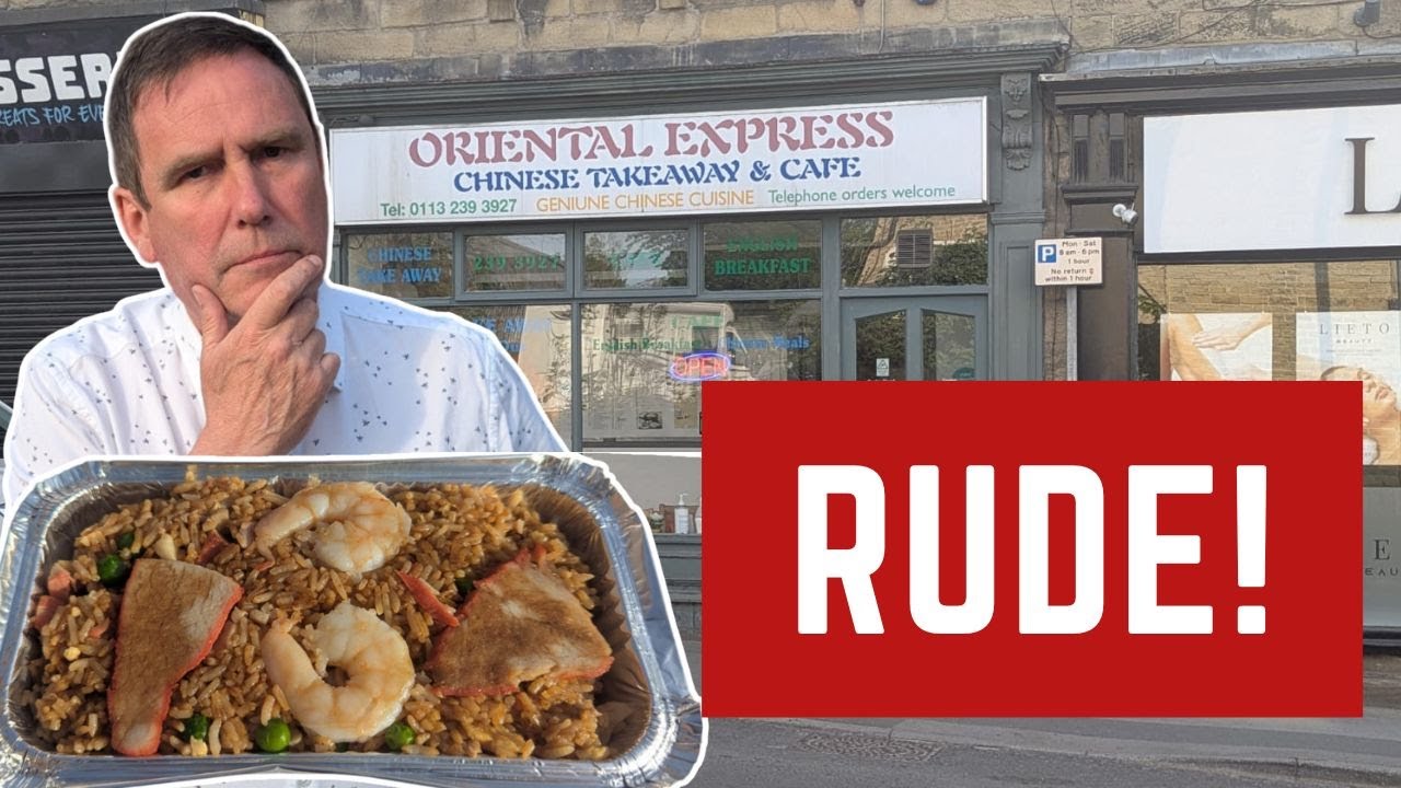 I Review The RUDEST TAKEAWAY IN THE UK!? ANGRY REVIEWS!