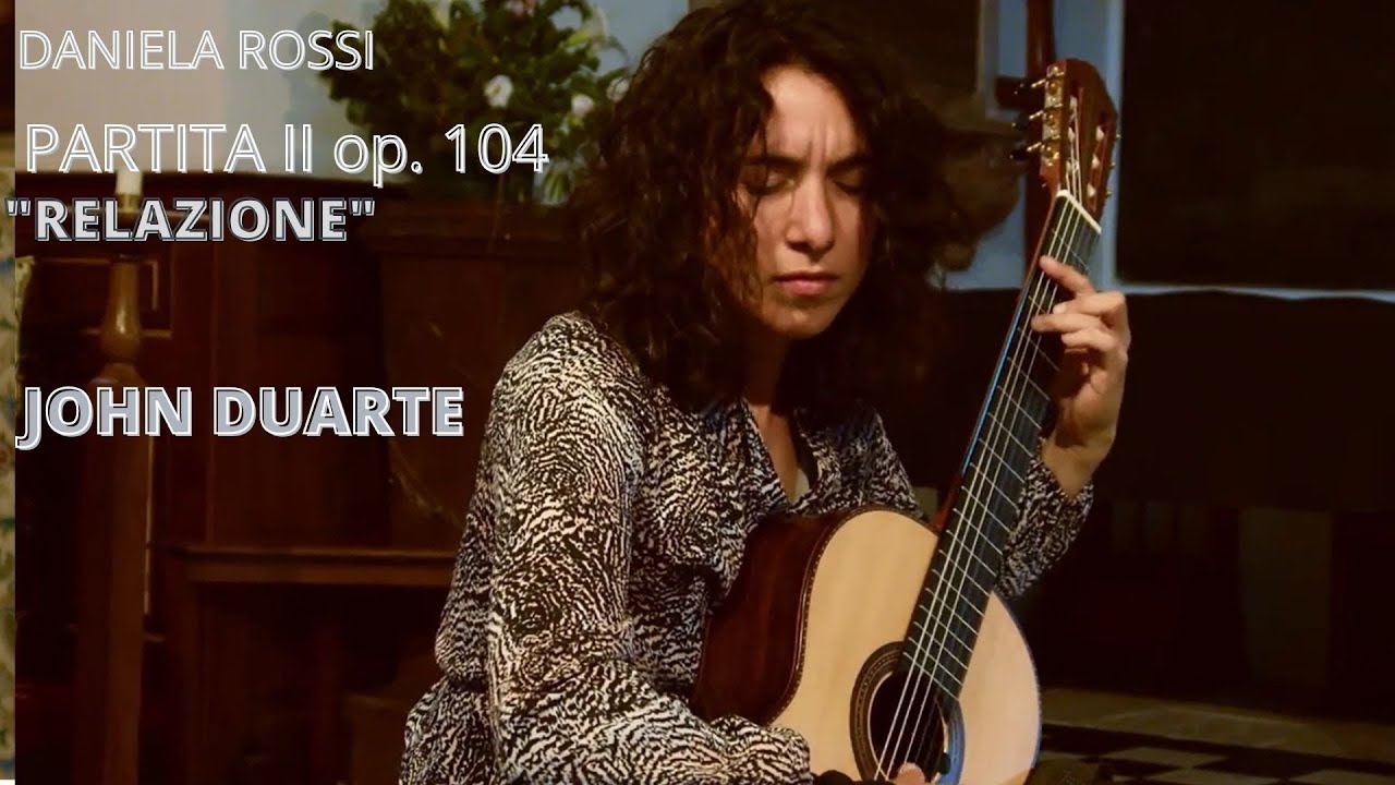 Daniela Rossi plays  Partita II op. 104 
