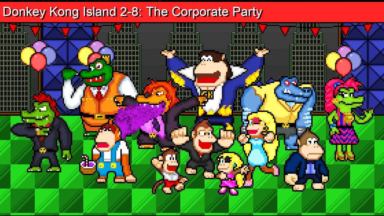 Donkey Kong Island 2-8: The Corporate Party