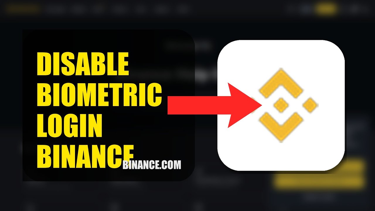 Как отключить биометрический вход в систему на Binance в 2026 году (простое руководство)