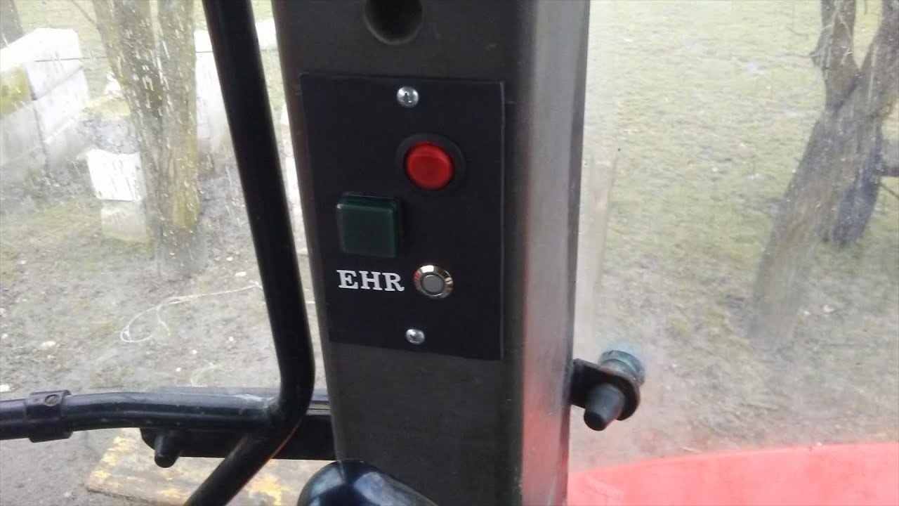 Zetor 10540 sterowanie podnośnikiem panelami na błotnikach,EHR Cz 1