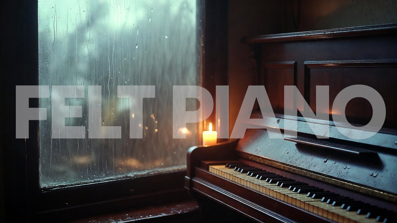 Relaxing Piano Music for Stress Relief & Sleep 🌧️ (10 Minutes)