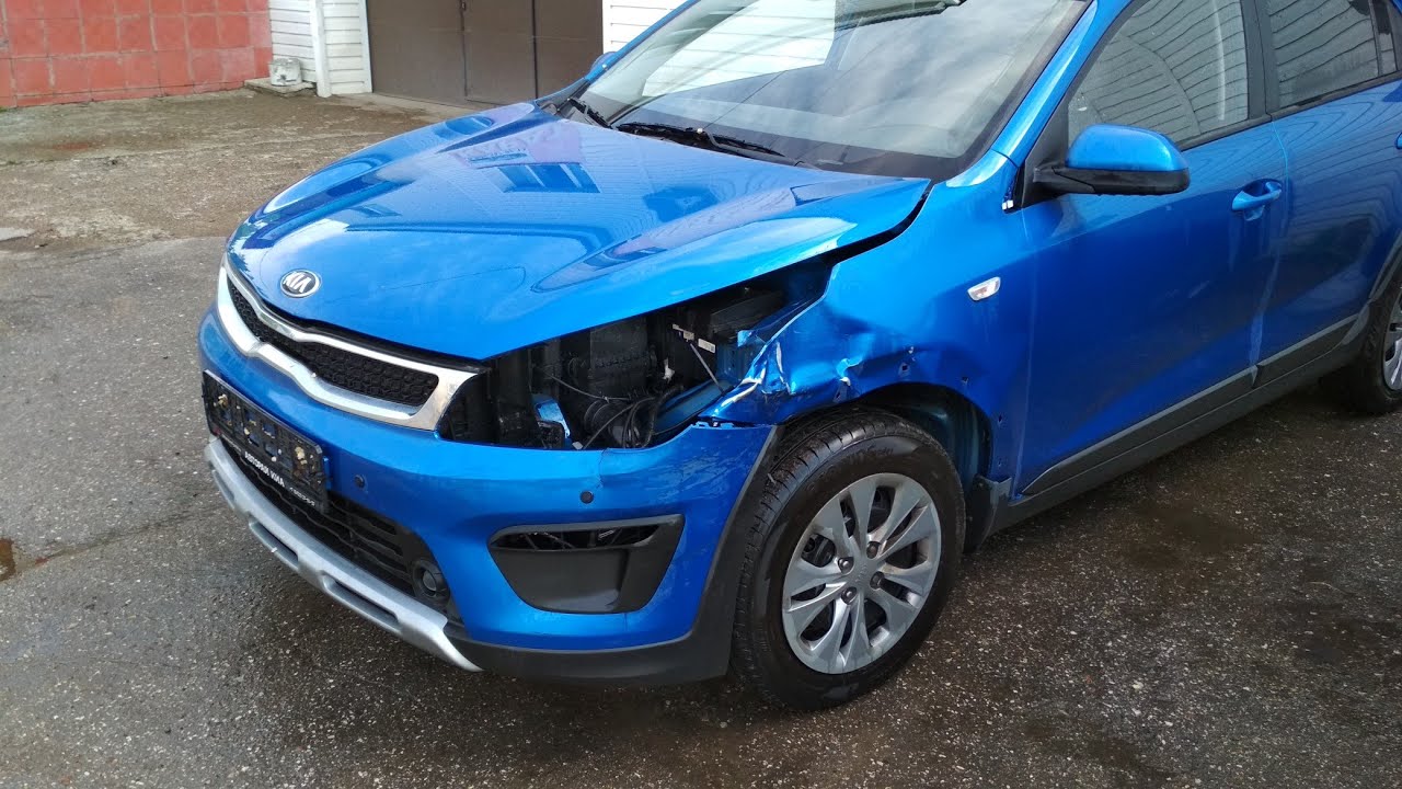 KIA Rio X-Line, неоправданно  дорогие запчасти, проблемный цвет.