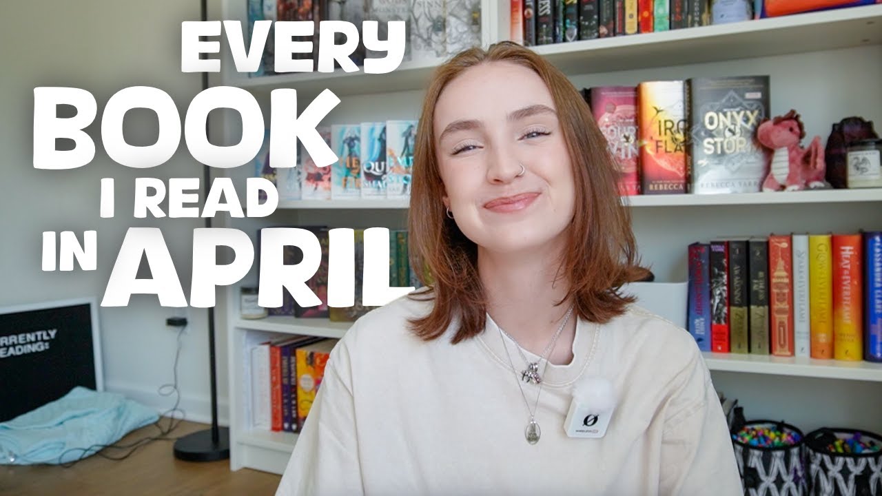 I read 7 VERY different fantasy books in the month of April
