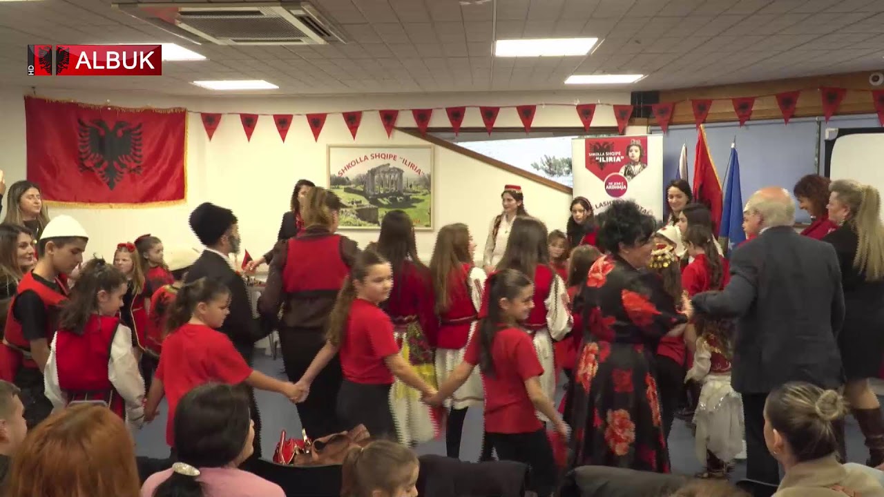 🇦🇱 Festa e Flamurit në Shkollën Shqipe “Iliria” – Barnet, Londër 🇦