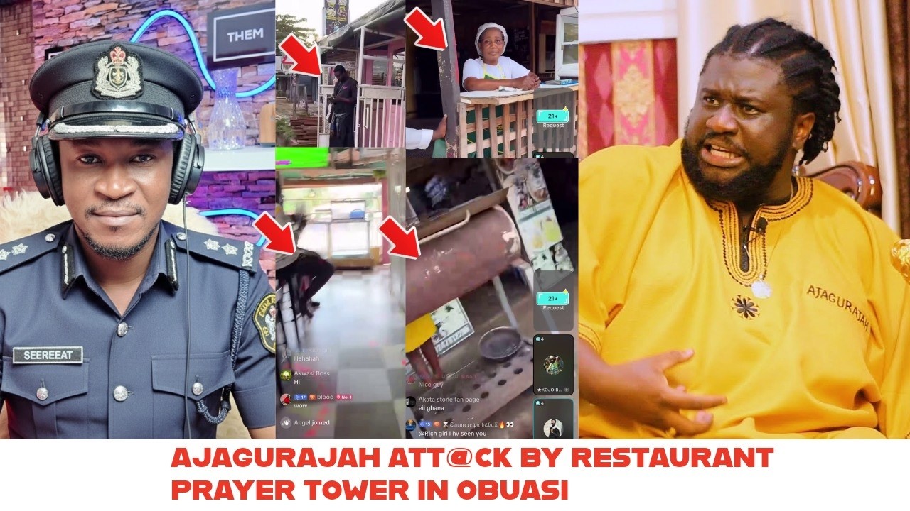 BREAK-Sofo Ajagurajah Attáck by a Restaurant Prayer tower after buying from their Opponent in Obuse