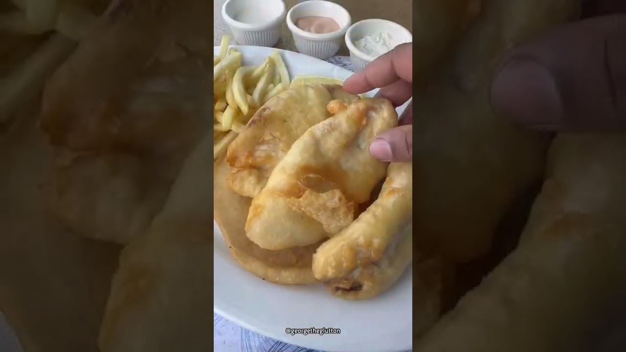 Best Fish & Chips Dubai | UK Food UAE | Fast Food | Seafood Diet Lover | Fries #fishandchips #dubai