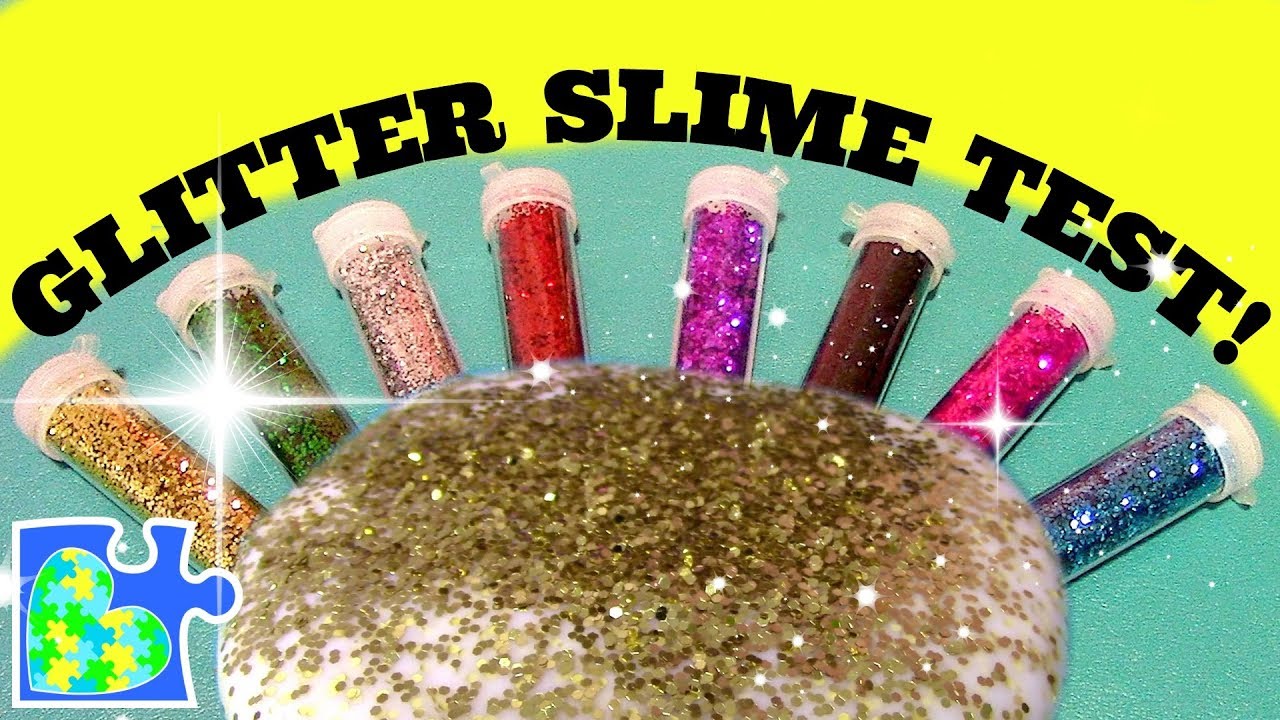 SLIME TESTING! DIY GLITTER SLIME! 8 GLITTER SLIMES TESTED and REVIEWED!