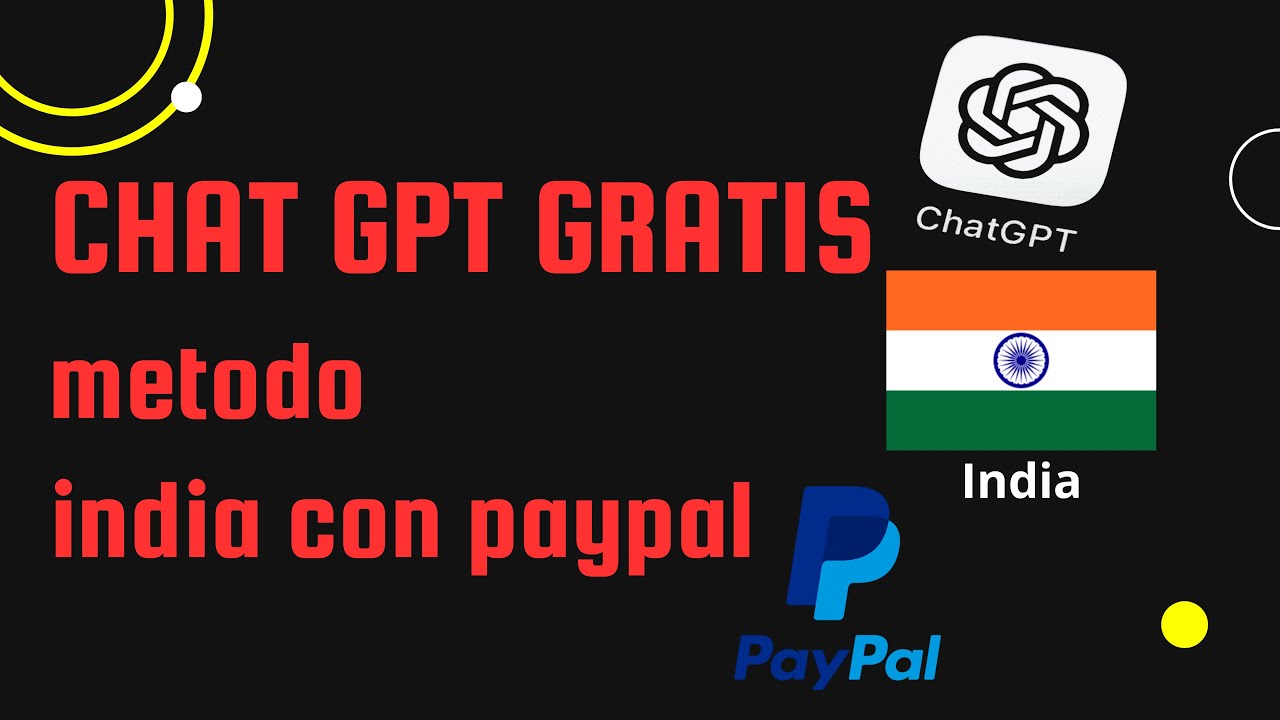 CHAT GPT GO CON PAYPAL - PASO A PASO