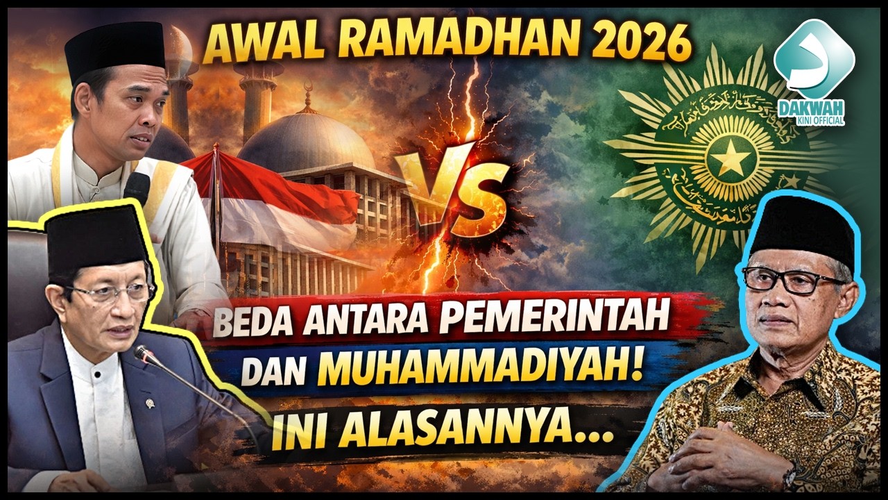 Awal Ramadhan 2026 Beda Antara Pemerintah dan Muhammadiyah! Ini Alasannya... | Ust Abdul Somad