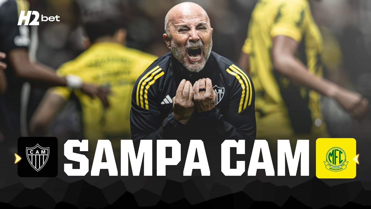 CÂMERA do SAMPAOLI: REAÇÃO SENSACIONAL ao GOL do GALO 🔥