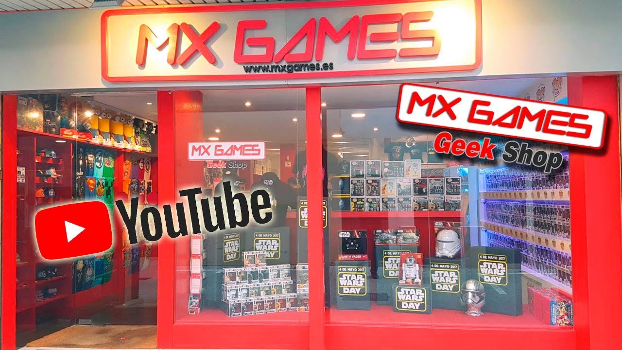 Tienda FRIKI Mx Games Geek Shop  ▷ tour por la tienda más Friki de Barcelona