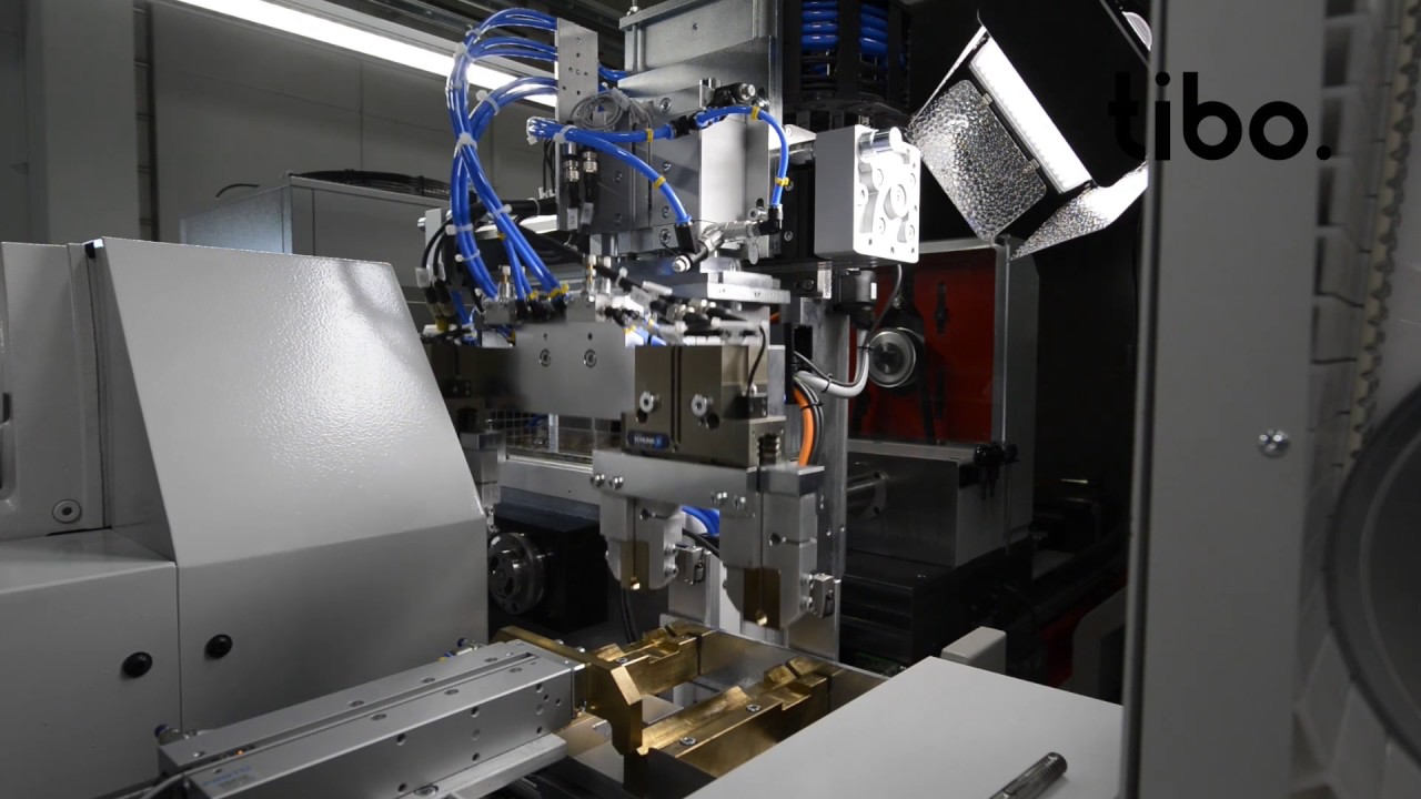 tibo_Tiefbohrmaschine: Tiefbohren von Knochenschrauben/Drilling of bone screws