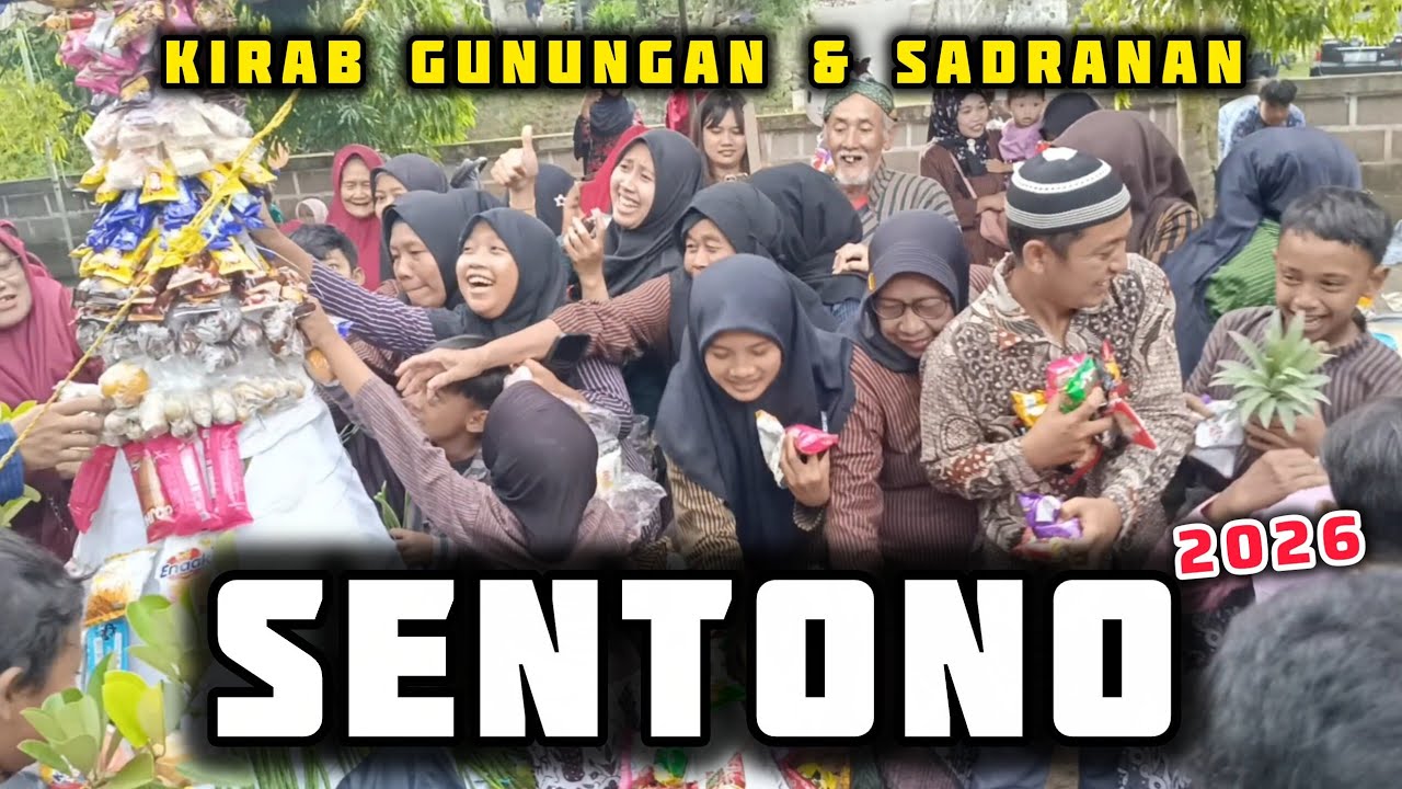 FULL Sadranan Makam Sentono Tulung Tamanmartani - Kirab & Rayah Gunungan 2026