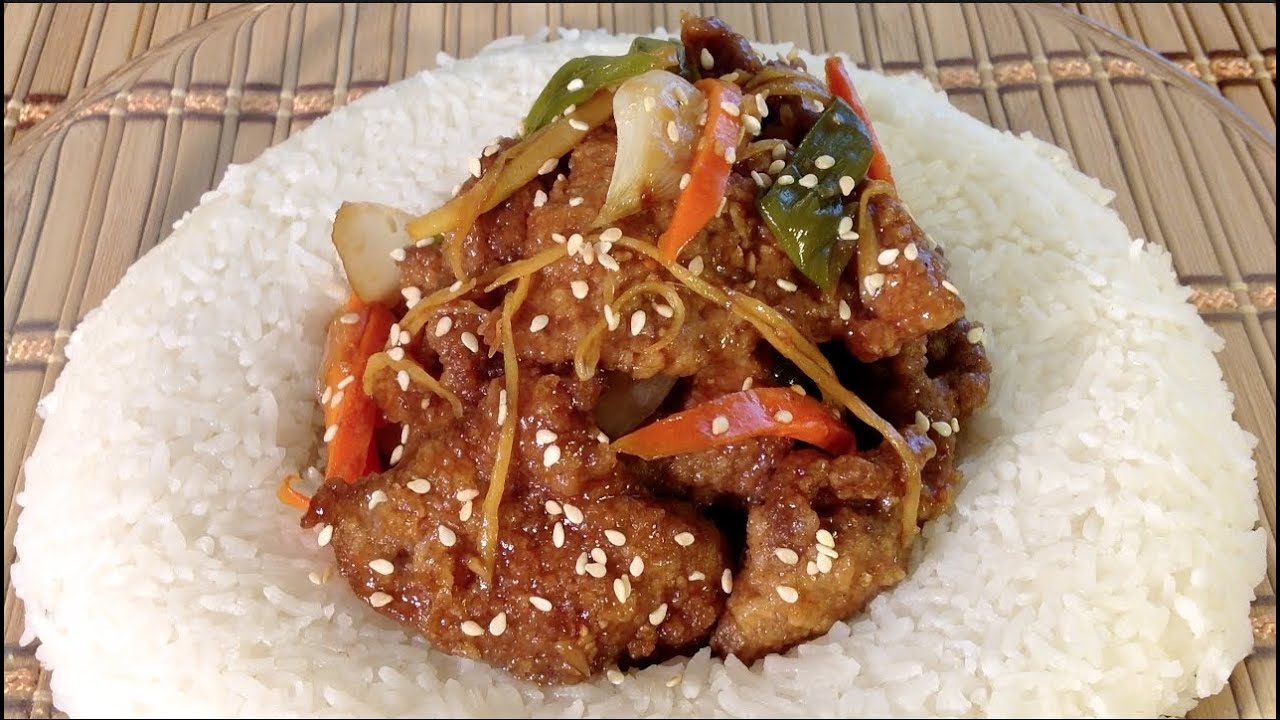 Ginger Beef Recipe-How To Make Chinese Ginger Beef-Asian Food Recipes