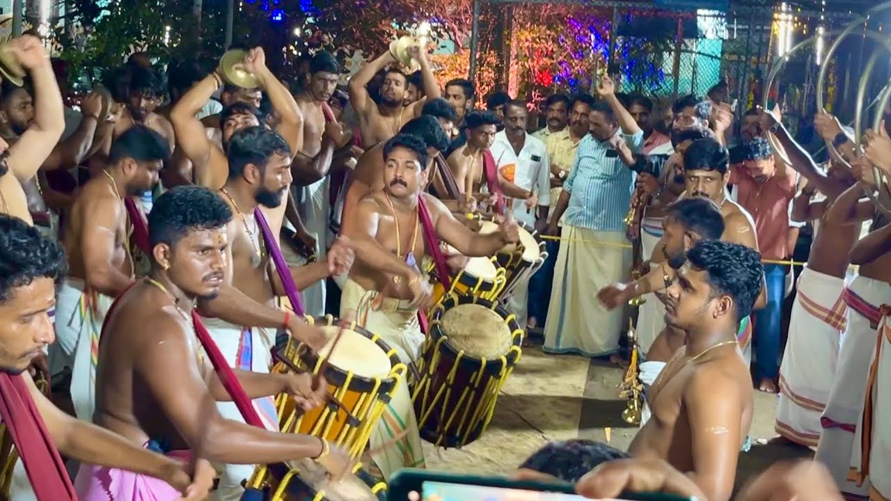 Pandi Melam😍 | Kadavoor Akhil⚡Shree Bhadrakali Temple Pattanam, N. Paravur (Part2)