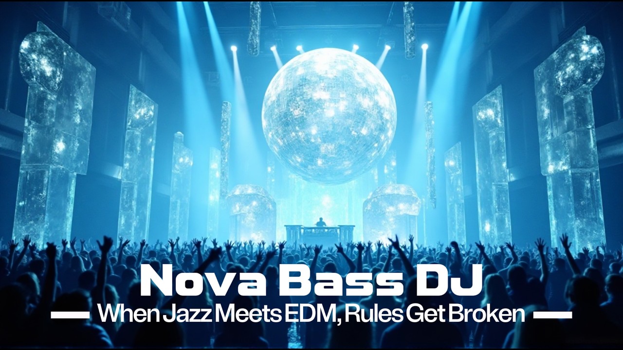 🎧 Когда джаз встречается с EDM, правила нарушаются – диджей NovaBass #novabass #edm #djremix