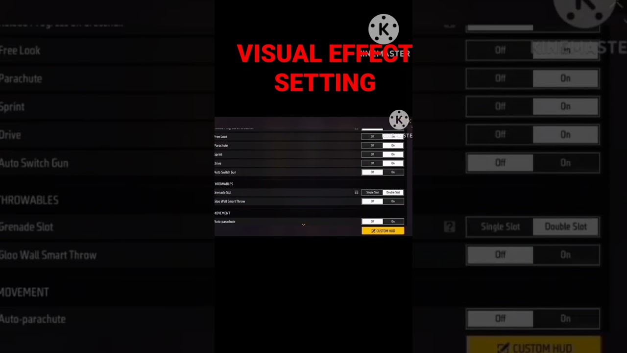 free fire visual effects setting#free fire max visual effects#shorts#viral#please support 😭😂
