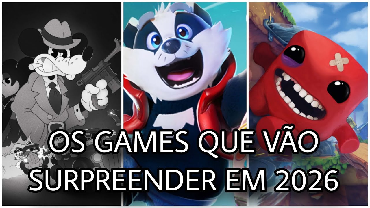 7 JOGOS QUE PODEM SURPREENDER EM 2026 !!!!