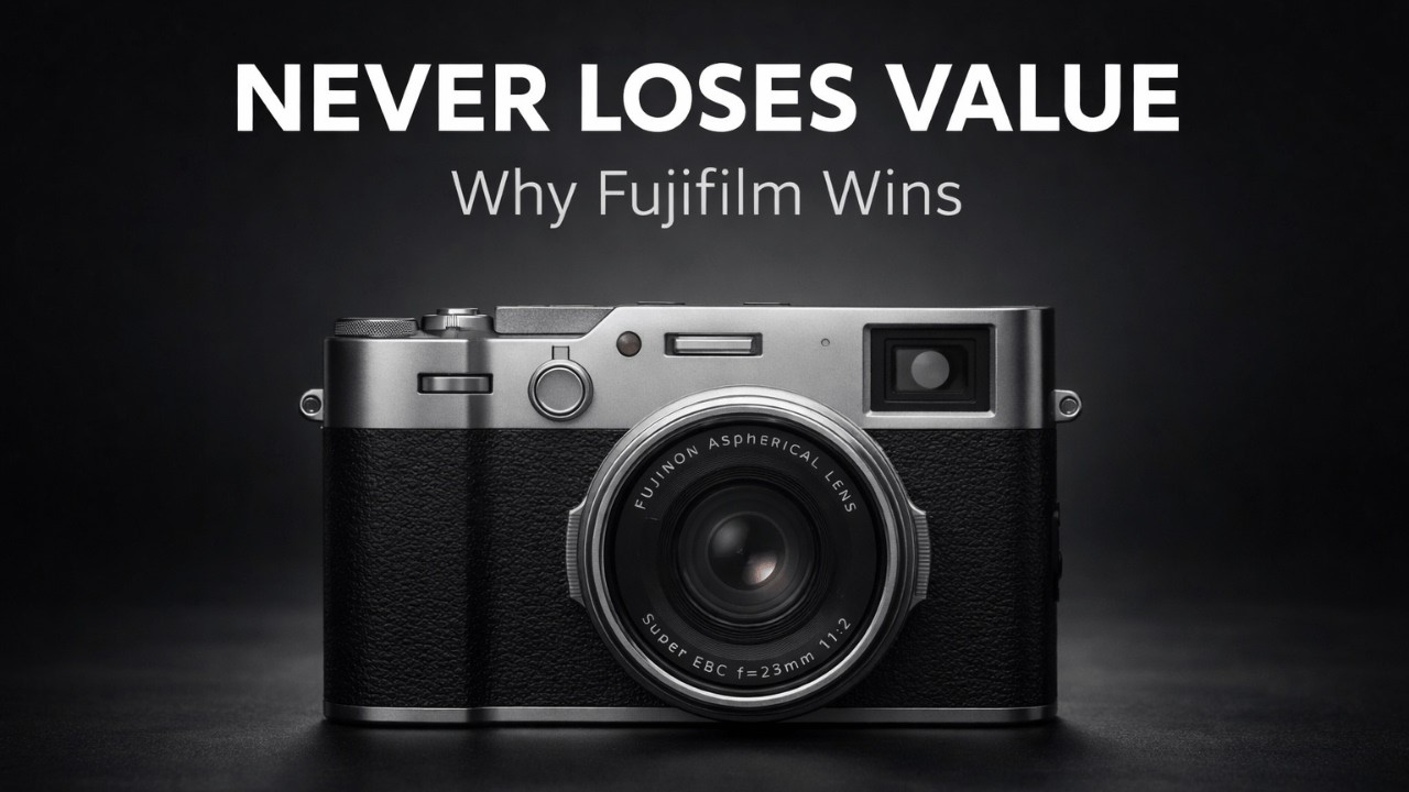 Почему фотоаппараты Fujifilm никогда не теряют своей ценности!