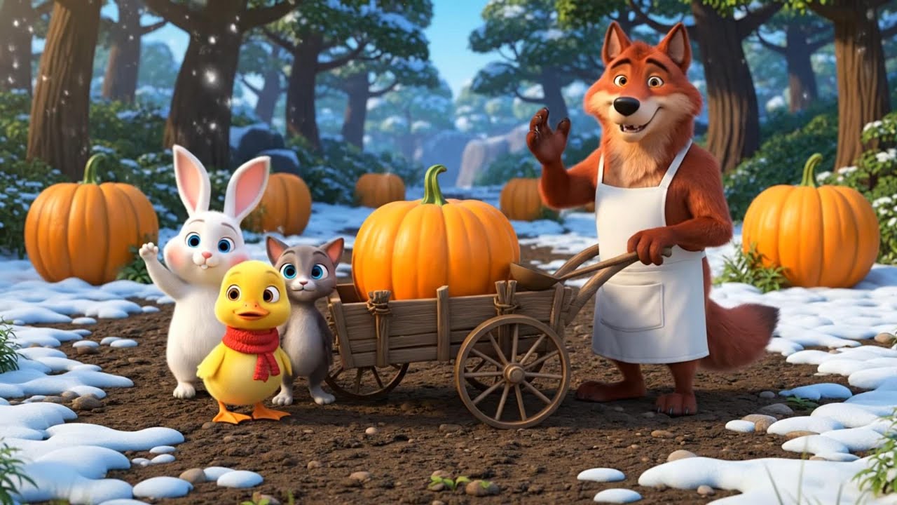 🐰🐤Roro, Dodo & Kiki: How to Build Wally's Giant Pumpkin Pulling Cart