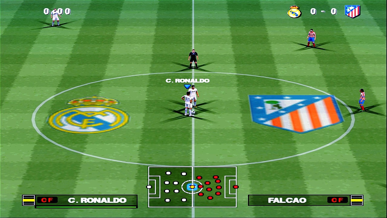 PES 2013 - Реал Мадрид против Атлетико Мадрид | PS2