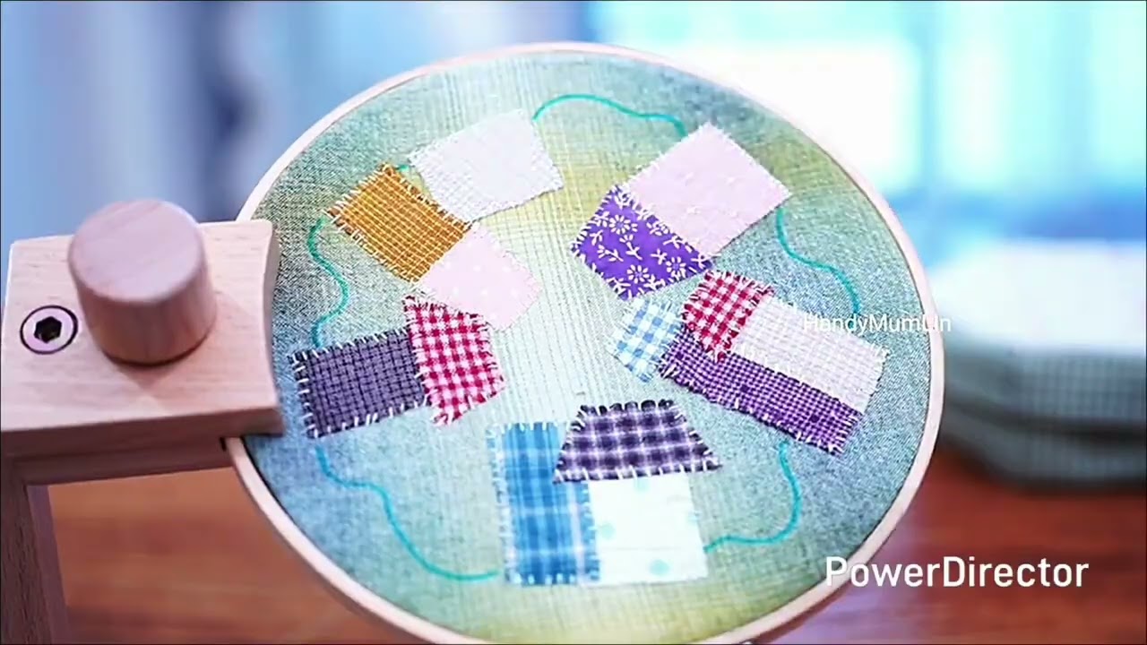 💎Fabric Scrap Magic: Simple Embroidery with Cute & Cozy Designs