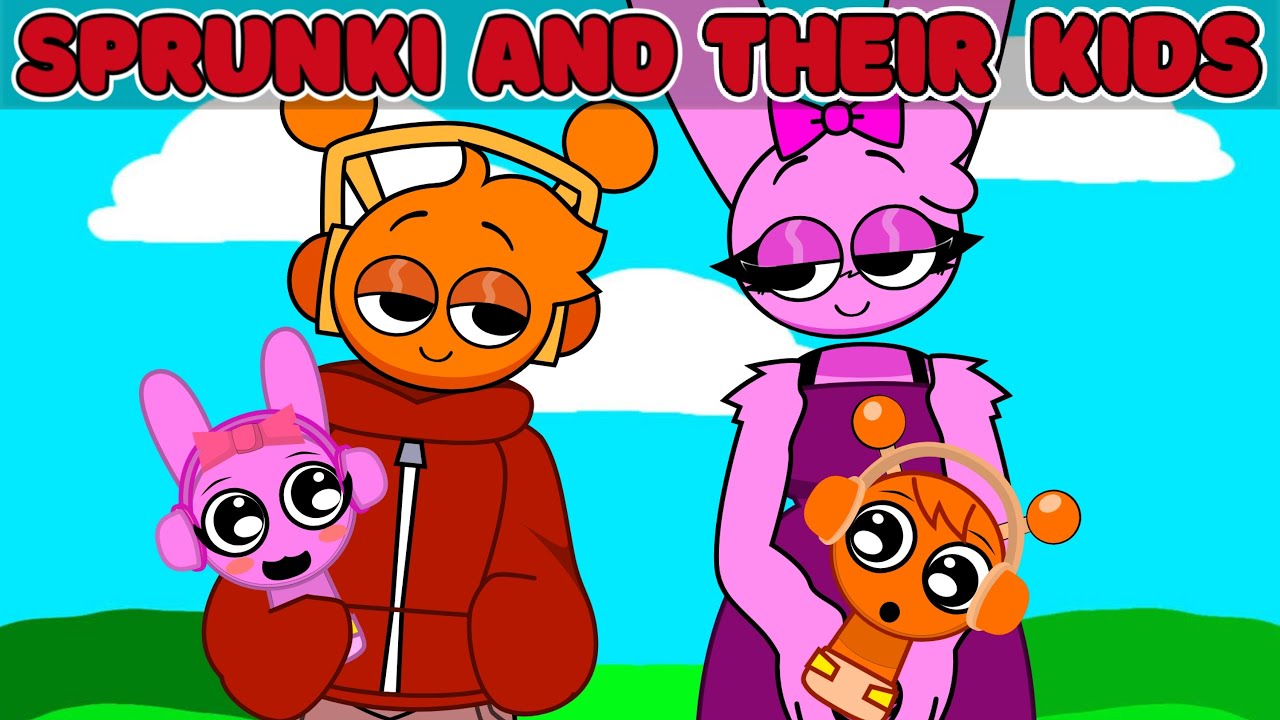 Sprunki Human Retake: Their Kids Are Here! 👶🎶