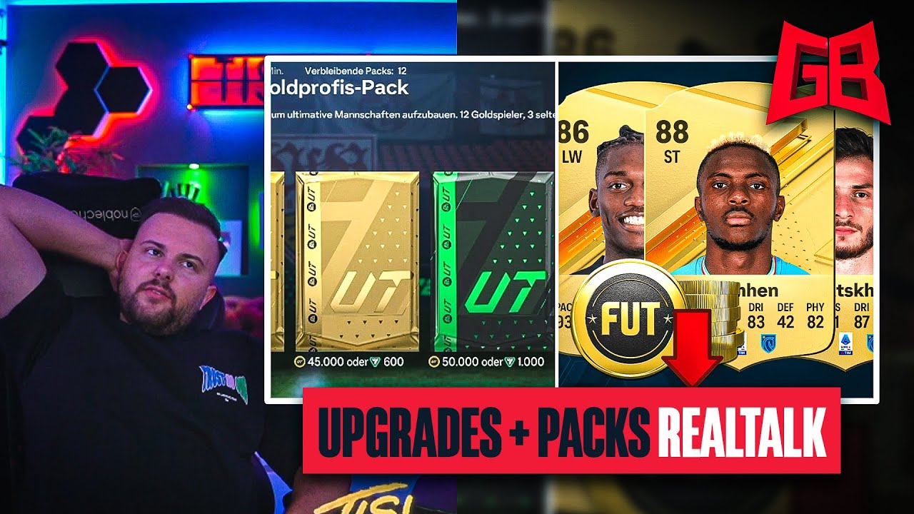 KRASSE PACKS ZU FRÜH? 🤔 GOLDKARTEN SCHON TOT? 😬 REALTALK über PACKS & UPGRADES in EA FC 24