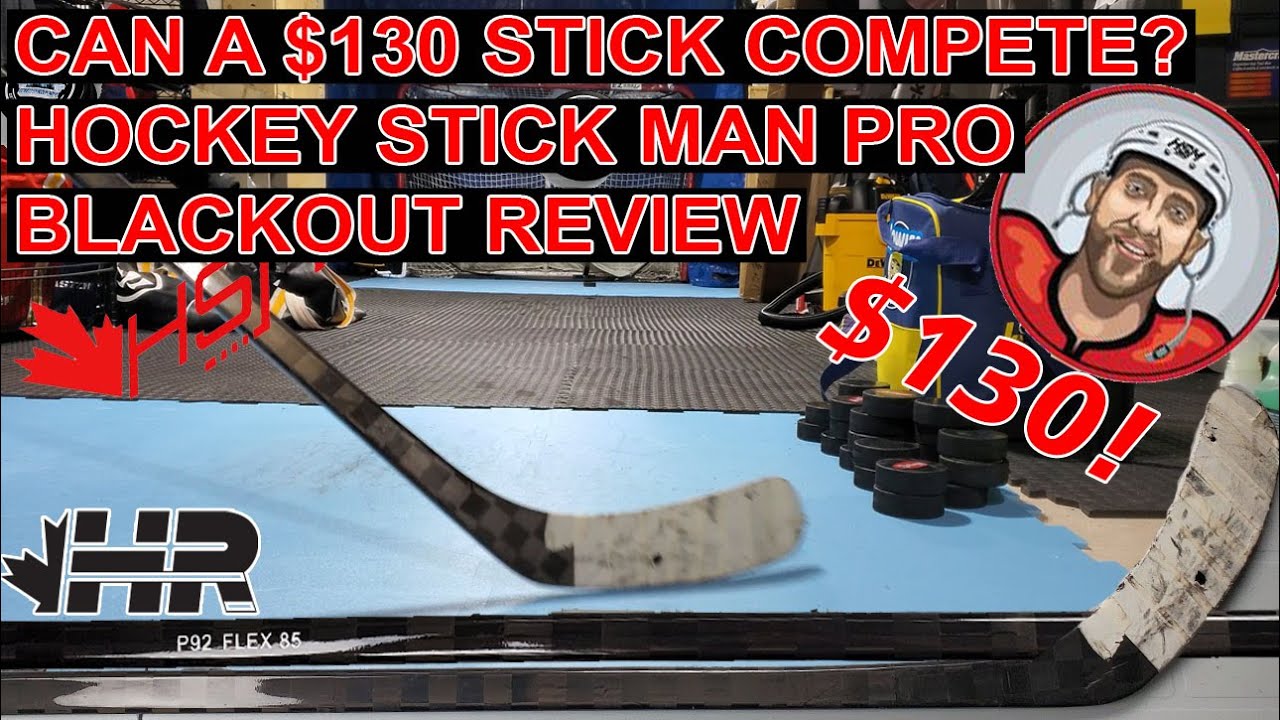 Может ли хоккейная клюшка за 130 долларов конкурировать с клюшками за 400 долларов? Обзор Hockey ...