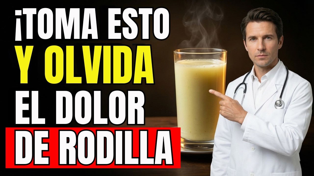 ¿Tienes Dolor en las Rodillas o Articulaciones? Esta Bebida Natural Podría Cambiar Todo