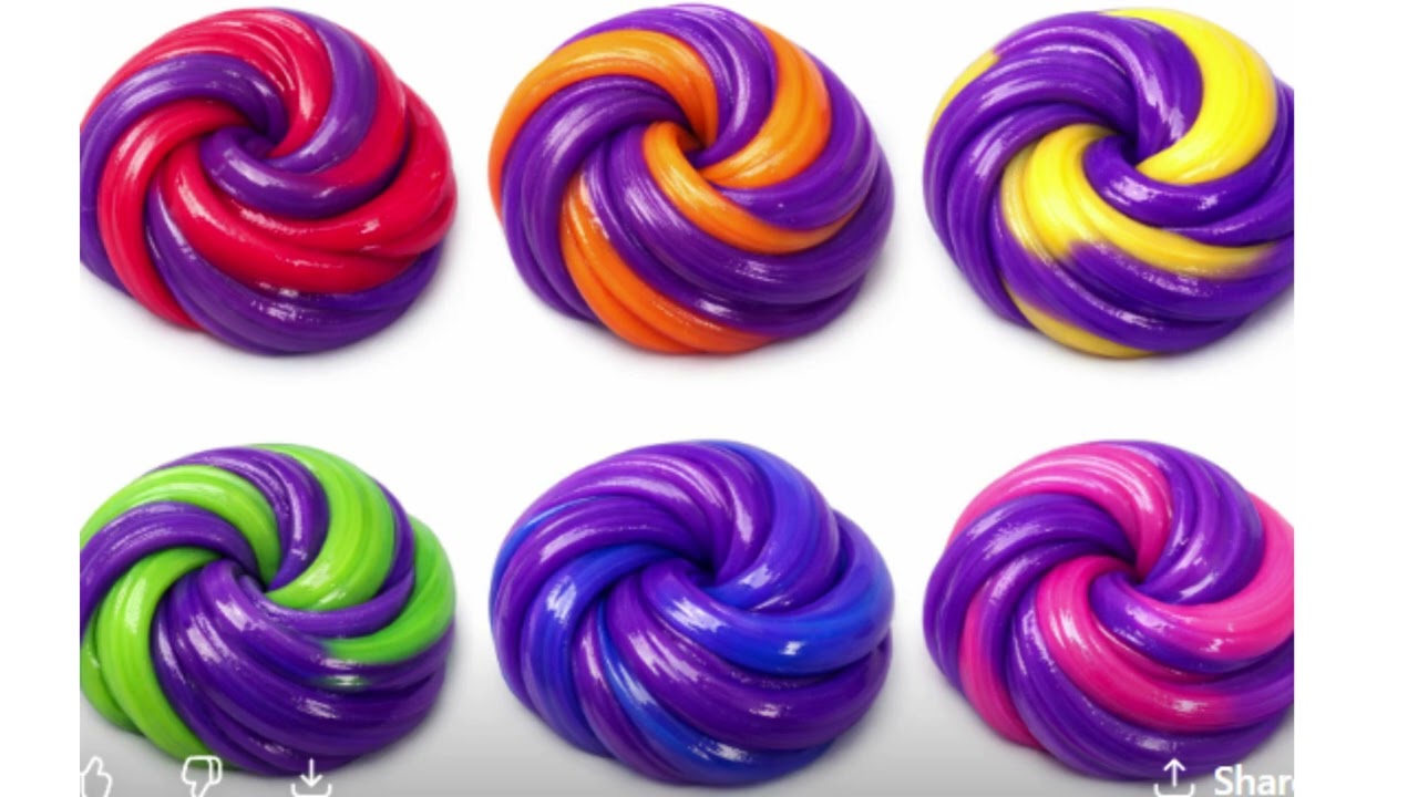 Beautiful Slime Swirls