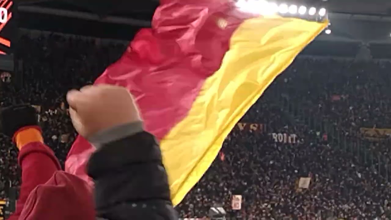 Roma/Stoccarda 2025/26 E forza Roma facci un gol + gol 1-0 Pisilli