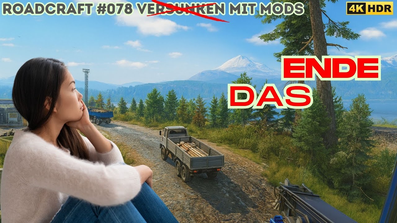 Berge die Bohrausrüstung aus der nördlichen Mine - RoadCraft 078 - VERSUNKEN