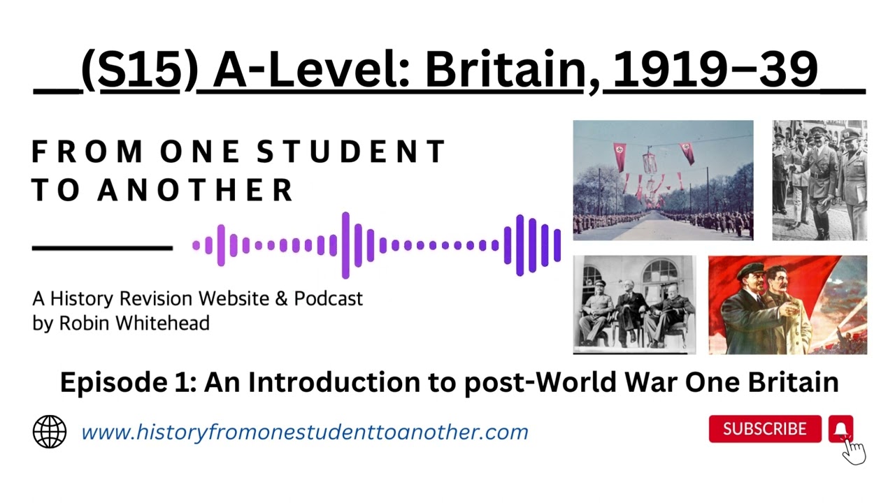 An Introduction to post-World War One Britain
