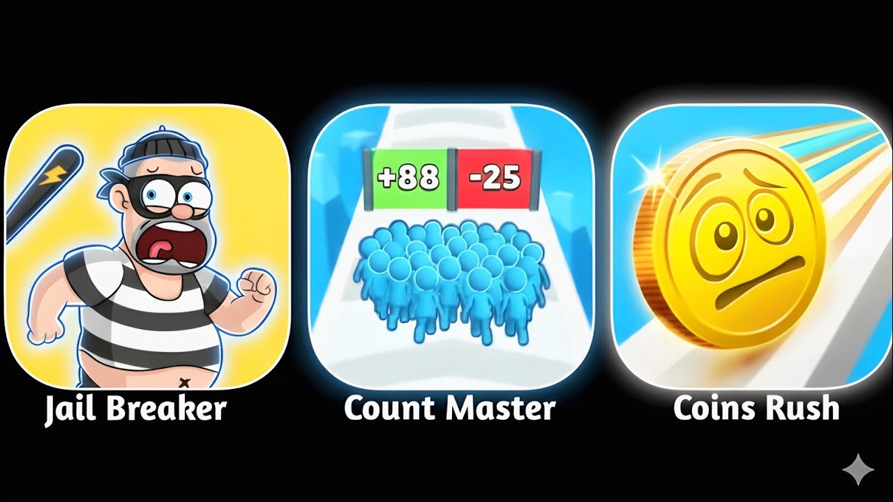 Jail Breaker, Count Master, Head Monster 