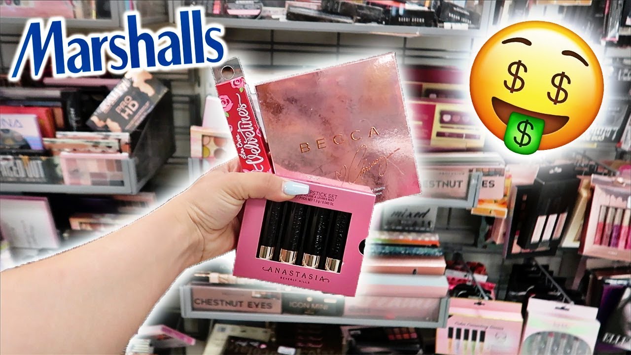 MARSHALLS UNBELIEVABLE MAKEUP FINDS!! (STEALS AND DEALS)