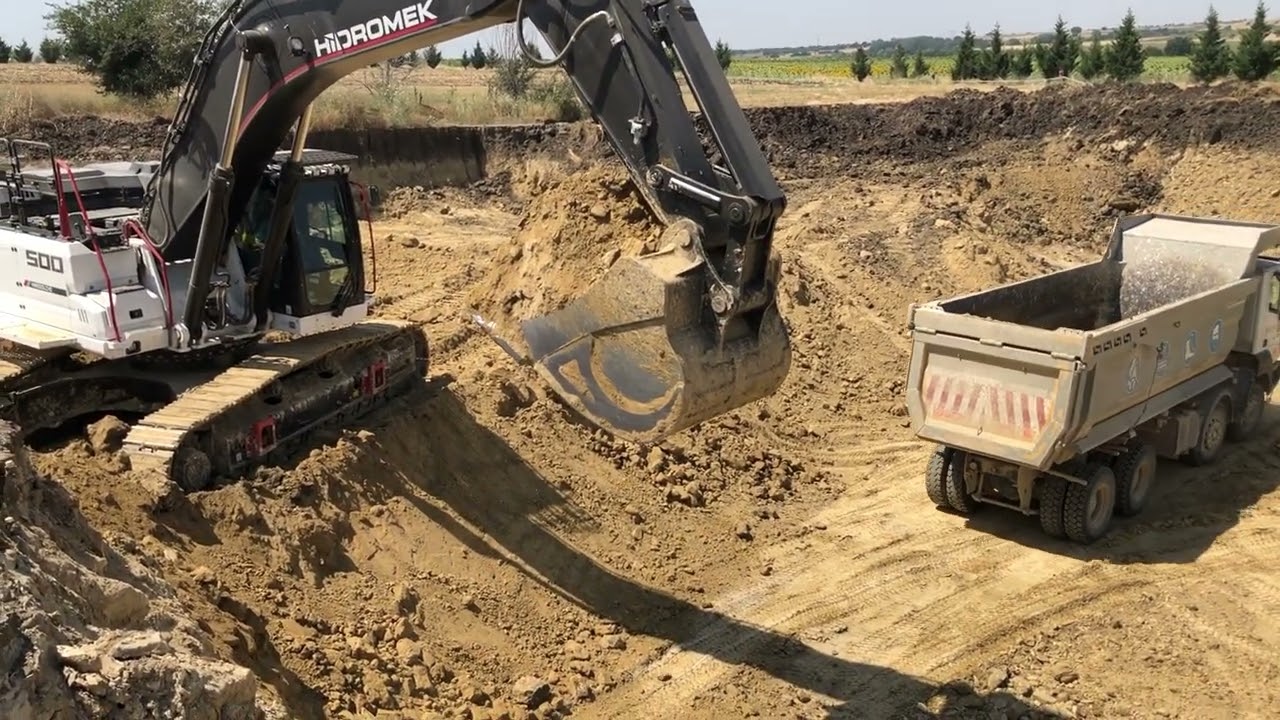 Hidromek HMK 500 LC HD 26,18 litre/saat Kil Yükleme 2