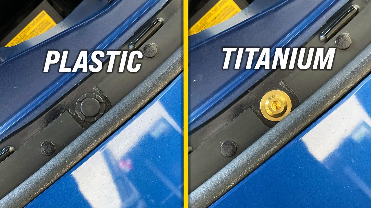 How To Eliminate Plastic Clips In Your Engine Bay