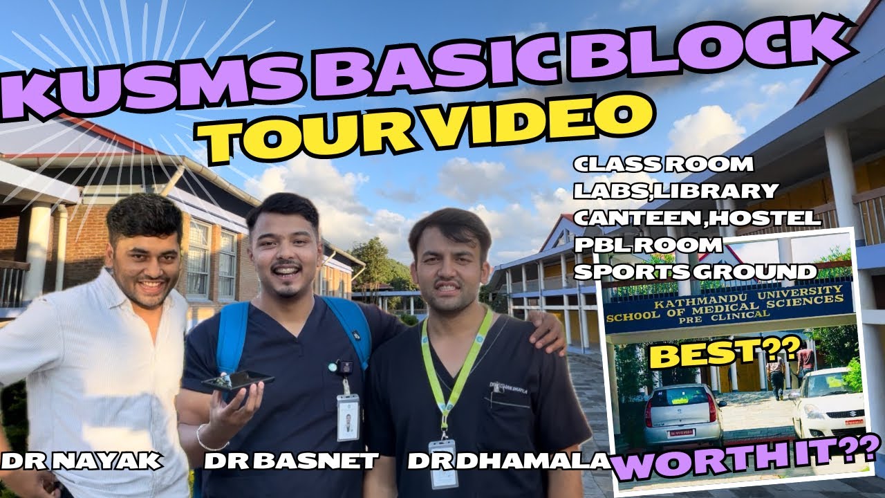 KUSMS TOUR VLOG//Top Medical College of Nepal🏥Watch this before joining KUSMS 👨🏽‍⚕️💉// Is it Worth??