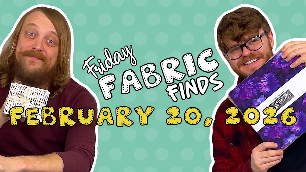 Friday Fabric Finds 2-20-26: Friday Just Got Prettier 💕