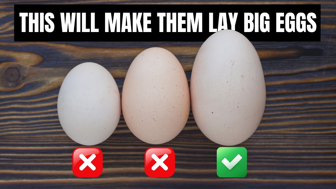 How to Make your Chickens Lay Big Eggs in 2026