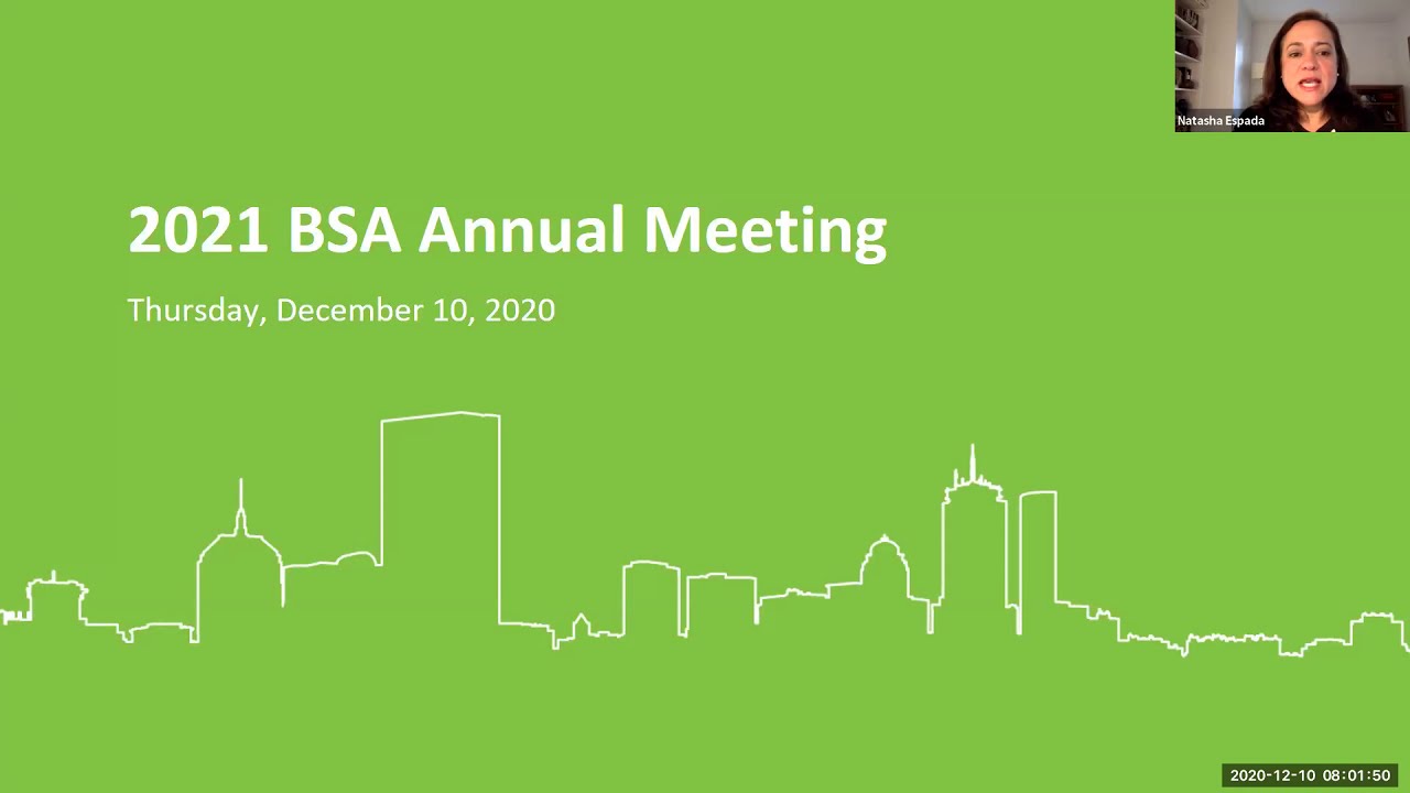 BSA/AIA Annual Meeting