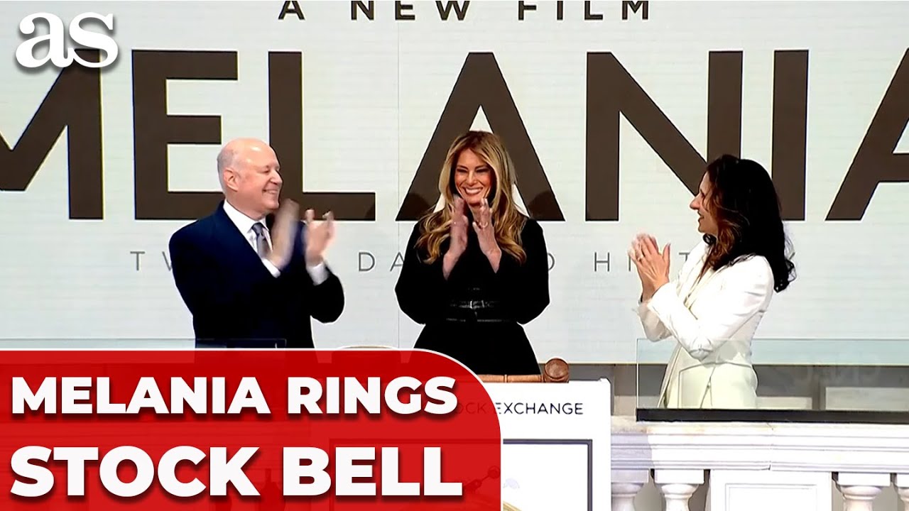 Melania Trump KICKS OFF TRADING at NYSE ahead of new film release