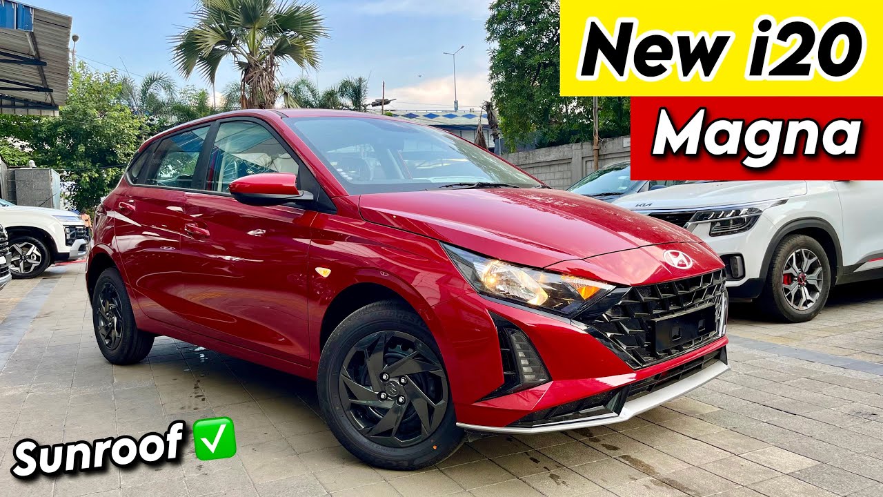 2025 Updated i20 Magna @7.79 Lakh❤️ Now Gets Sunroof🔥