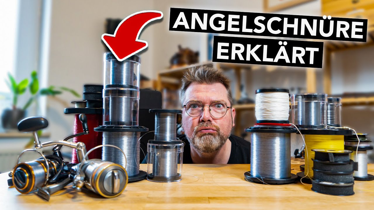 Welche Angelschnur f&uuml;r welchen Fisch? 🎣 Monofil vs. Geflochtene, Vorfach & Co. erkl&auml;rt