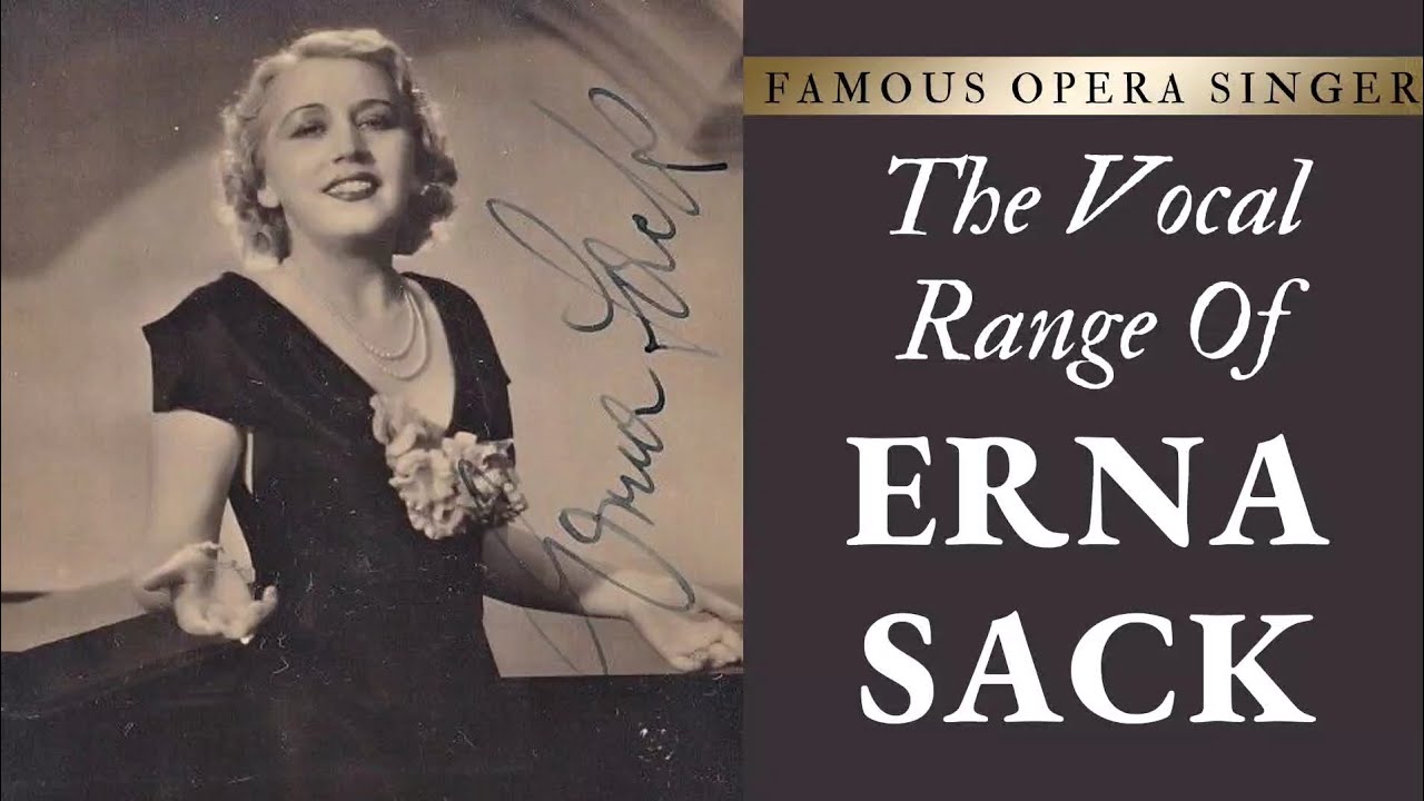Erna Sack's Full Vocal Range (G#3-C7)