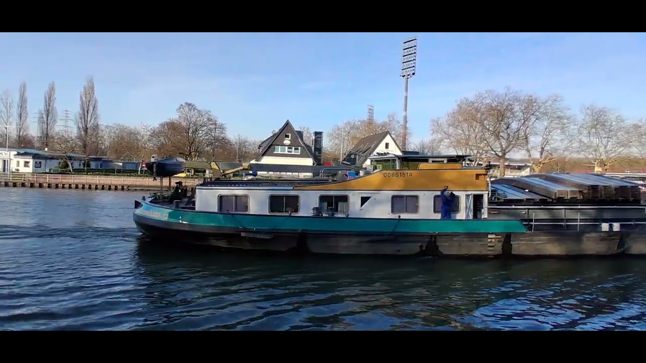 Schiffe gucken am Rhein Herne Kanal Oberhausen 