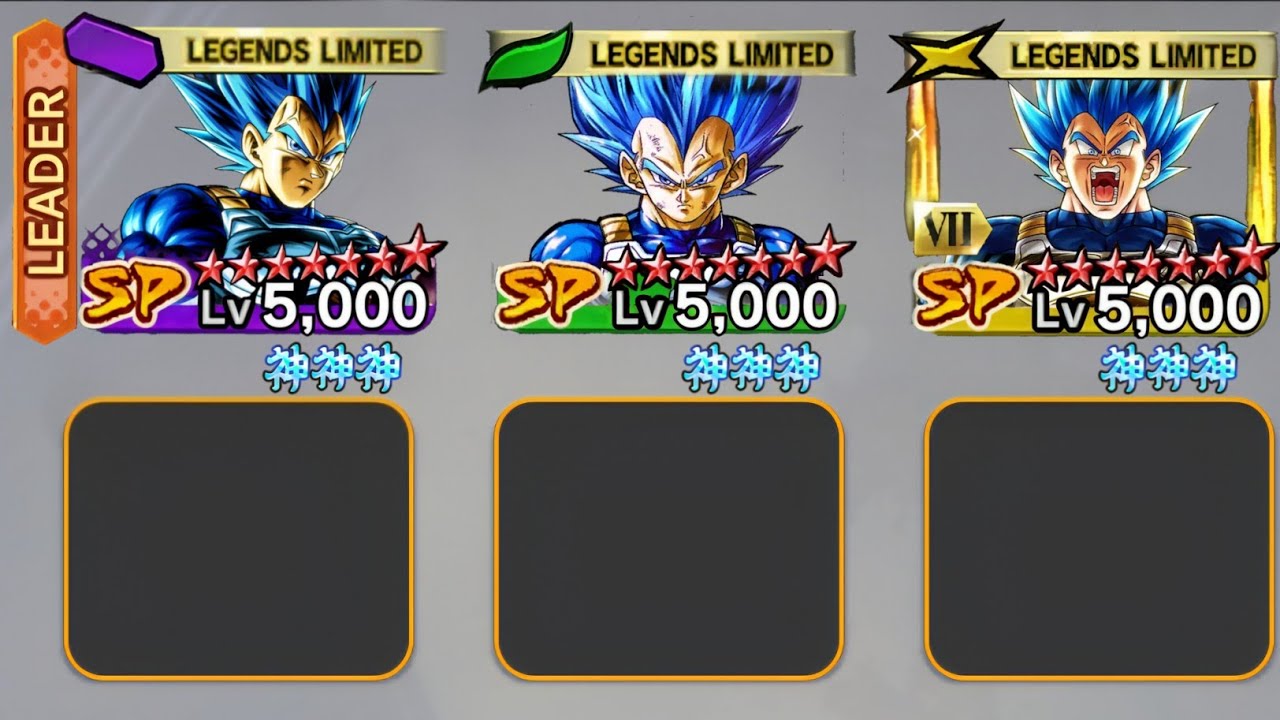 All the Super Saiyan Blue Evolved Vegeta!!!